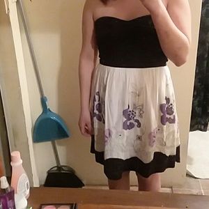 A prageant dress. Strapless